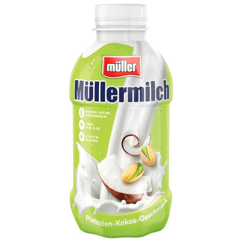 Müller Müllermilch Pistazie-Kokos 400ml